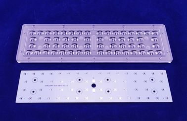 পিসি লেড স্ট্রিট লাইট লেন্স, LED স্ট্রিট ল্যাম্প জন্য 56W নেতৃত্বে কলিমিটার লেন্স